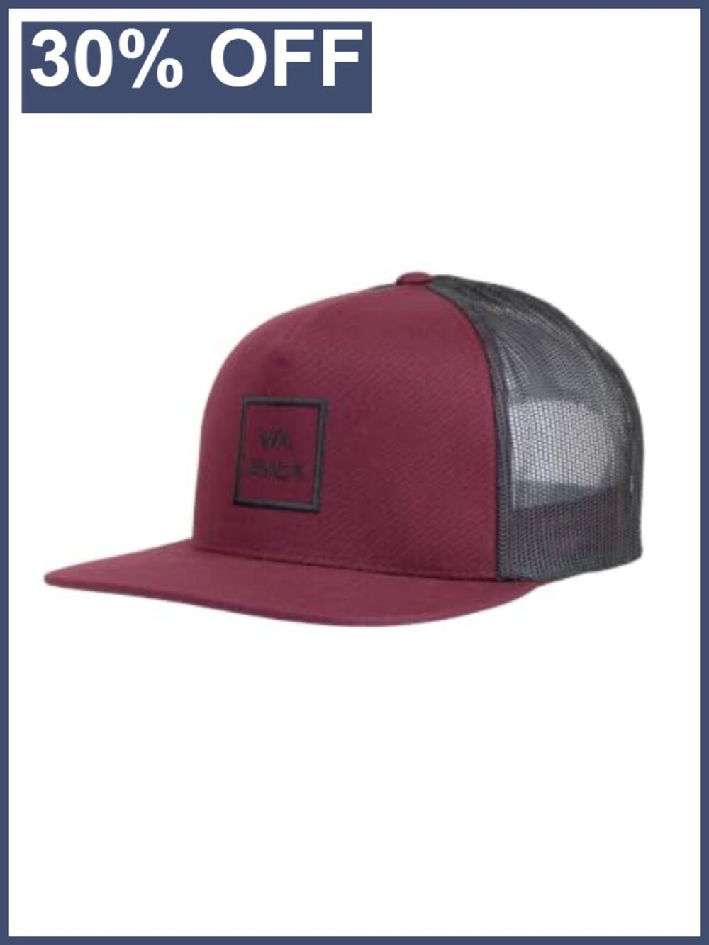 Trucker Hat Adjustable Snapback Cap Mesh Back Streetwear Skating Lightweight